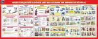Стенд "Уголок гражданской обороны и действия населения в чрезвычайных ситуациях" - fgospostavki.ru - Муравленко