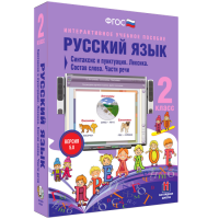Русский язык 2 класс. Синтаксис и пунктуация. Лексика. Состав слова. Части речи - fgospostavki.ru - Муравленко