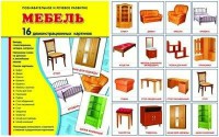 Демонстрационные карточки "Мебель" - fgospostavki.ru - Муравленко