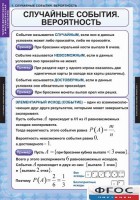 Комплект таблиц. Теория вероятностей и математическая статистика. - fgospostavki.ru - Муравленко
