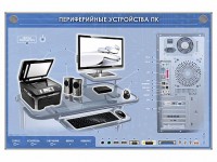Электрифицированный информационный стенд-тренажер "Периферийные устройства персонального компьютера" с функцией контроля и обучения - fgospostavki.ru - Муравленко