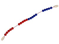 Бусы для счета в пределах 20 (раздаточные) - fgospostavki.ru - Муравленко