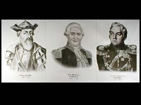 Портреты путешественников (25 штук, формат А3) - fgospostavki.ru - Муравленко
