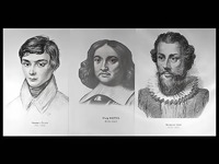 Портреты математиков (18 штук, формат А3) - fgospostavki.ru - Муравленко