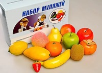 Набор муляжей фруктов - fgospostavki.ru - Муравленко