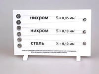 Прибор для демонстрации зависимости сопротивления проводника от его длины, сечения и материала - fgospostavki.ru - Муравленко