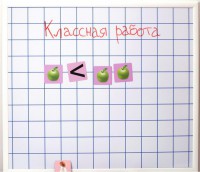 Магнитно-маркерная доска "Клетка" (86 см х 75 см) - fgospostavki.ru - Муравленко