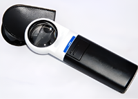 Лупа карманная с подсветкой (10х) - fgospostavki.ru - Муравленко
