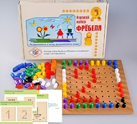 Игровой набор Фребеля "Мозаика со шнуровкой" (серия "Эксперимент") - fgospostavki.ru - Муравленко