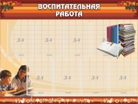 Стенд "Воспитательная работа" - fgospostavki.ru - Муравленко