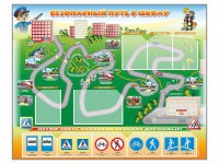 Стенд "Безопасный путь в школу" с комплектом сменных карточек - fgospostavki.ru - Муравленко