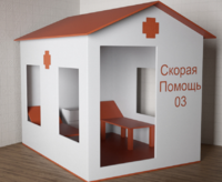 Игровой домик «Скорая помощь» - fgospostavki.ru - Муравленко