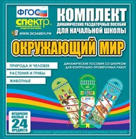 Динамические раздаточные пособия. Окружающий мир (шнуровка). Животные, природа и человек, растения и грибы. - fgospostavki.ru - Муравленко