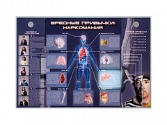 Электрифицированный стенд "Вредные привычки: наркомания" - fgospostavki.ru - Муравленко