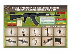 Стенд-тренажер по сборке-разборке автомата Калашникова АК-74М - fgospostavki.ru - Муравленко