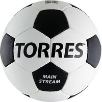 Мяч футбольный TORRES Main Stream (размер 4, синтетическая кожа, тренировочный) - fgospostavki.ru - Муравленко