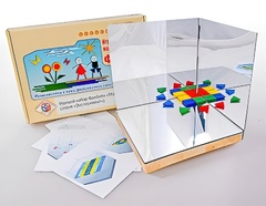 Игровой набор Фребеля "Мозаика геометрическая 3D" - fgospostavki.ru - Муравленко