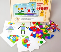 Игровой набор Фребеля "Конструктор плоскостной-4" (Серия "Эксперимент") - fgospostavki.ru - Муравленко