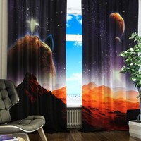 Комплект светонепроницаемых штор "Марсианская одиссея" - fgospostavki.ru - Муравленко