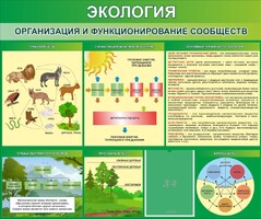 Стенд "Экология. Организация и функционирование сообществ" - fgospostavki.ru - Муравленко