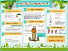 Стенд "Клещевой энцефалит" - fgospostavki.ru - Муравленко
