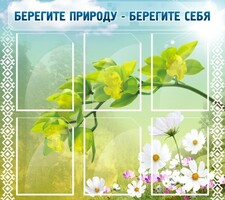 Стенд "Берегите природу - берегите себя" - fgospostavki.ru - Муравленко