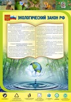 Стенд "Экологический закон РФ" - fgospostavki.ru - Муравленко