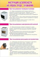 Стенд "Инструкция безопасности на уроках труда №2" - fgospostavki.ru - Муравленко