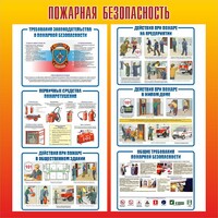 Стенд "Пожарная безопасность" Вариант 4 - fgospostavki.ru - Муравленко