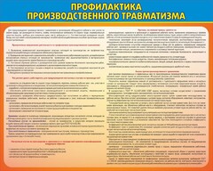 Стенд "Профилактика производственного травматизма" - fgospostavki.ru - Муравленко