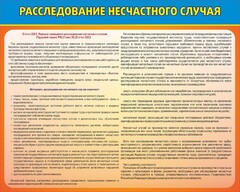 Стенд "Расследование несчастного случая" - fgospostavki.ru - Муравленко