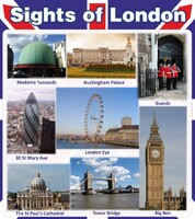 Стенд "Sights of london" - fgospostavki.ru - Муравленко