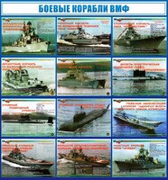 Стенд "Боевые корабли ВМФ" - fgospostavki.ru - Муравленко