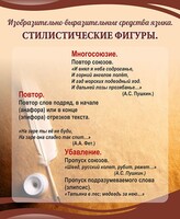 Стенд "Стилистические фигуры" Вариант 1 - fgospostavki.ru - Муравленко