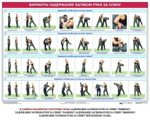 Комплект плакатов "Боевые приемы борьбы" - fgospostavki.ru - Муравленко