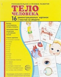 Демонстрационные карточки "Тело человека" - fgospostavki.ru - Муравленко