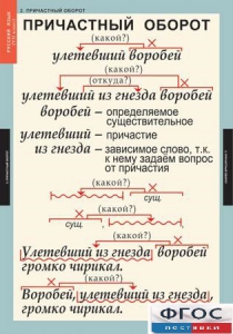 Комплект таблиц. Русский язык 7 класс - fgospostavki.ru - Муравленко