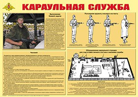 Плакат "Караульная служба" - fgospostavki.ru - Муравленко