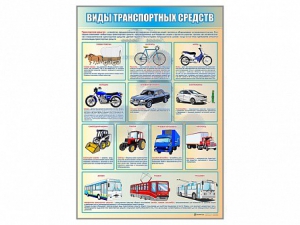 Стенд "Виды транспортных средств" - fgospostavki.ru - Муравленко
