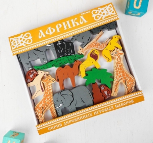 Конструктор "Африка", 35 элементов - fgospostavki.ru - Муравленко
