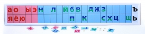 Магнитная доска "Лента букв" - fgospostavki.ru - Муравленко
