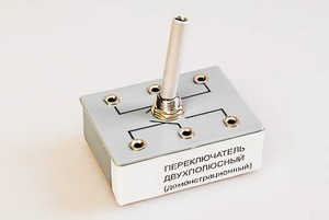 Переключатель двухполюсный (демонстрационный) - fgospostavki.ru - Муравленко