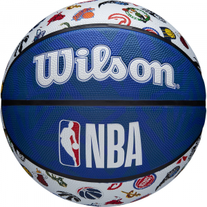 Мяч баскетбольный Wilson NBA All Team (размер 7, резина, тренировочный) - fgospostavki.ru - Муравленко