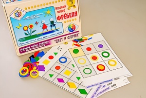 Игровой набор Фребеля "Цвет и форма" (серия "Эксперимент") - fgospostavki.ru - Муравленко