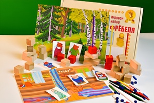 Игровой набор Фребеля "Три медведя" (серия "Сказочный мир". Выпуск 2) - fgospostavki.ru - Муравленко