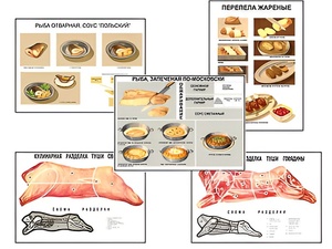Плакаты ПРОФТЕХ "Кулинарные рецепты" (17 пл, винил, 70х100) - fgospostavki.ru - Муравленко