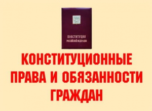 Комплект плакатов "Конституционные права и обязанности граждан" - fgospostavki.ru - Муравленко