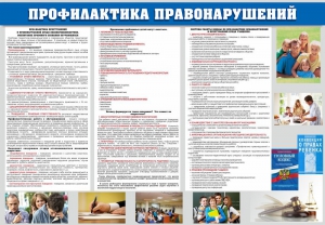 Стенд "Профилактика правонарушений" - fgospostavki.ru - Муравленко