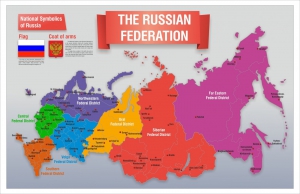 Стенд "Карта России (английский)" - fgospostavki.ru - Муравленко