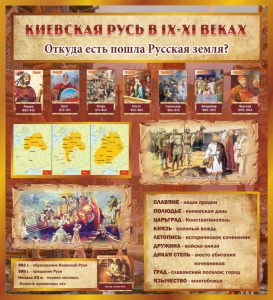 Стенд "Киевская Русь" - fgospostavki.ru - Муравленко